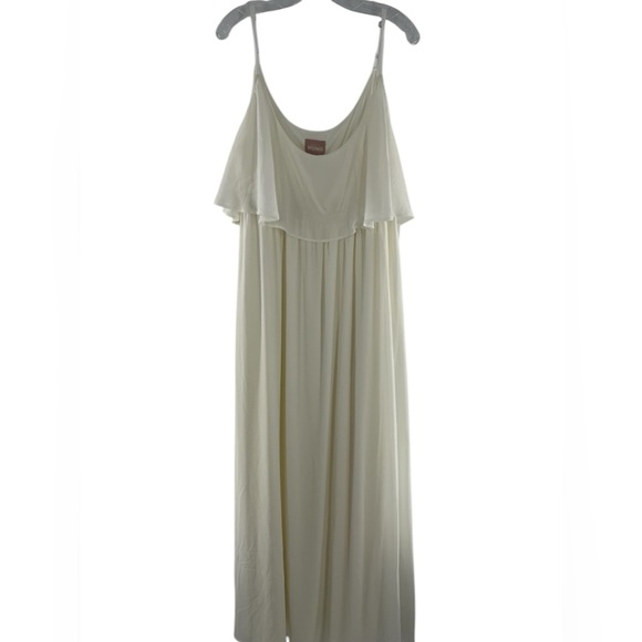 NWT Show Me Your Mumu Caitlin Ruffle Bridesmaids Maxi Dress 1X - Picture 2 of 8